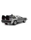 Back to the Future Masinuta metalica Time Machine Model 1 scara 1:24