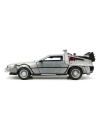 Back to the Future Masinuta metalica Time Machine Model 1 scara 1:24