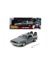 Back to the Future Masinuta metalica Time Machine Model 1 scara 1:24
