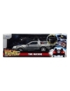 Back to the Future Masinuta metalica Time Machine Model 1 scara 1:24