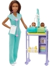 Barbie Cariere set cu papusa doctor pediatru
