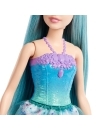 Barbie Dreamtopia papusa printesa cu par albastru