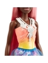 Barbie Dreamtopia papusa printesa cu par corai