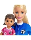 Barbie Papusa Cariere set sport antrenor de fotbal blonda