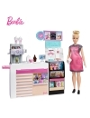 Barbie  - Set cafenea cu 20 de accesorii