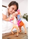 Barbie set papusa cu cal