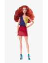 Barbie Signature Barbie Looks Doll Model #13 Red Hair, Red Skirt