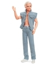 Barbie The Movie Doll Ken Wearing Denim Matching Set