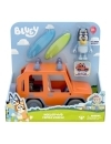 Bluey Figurina articulata Bluey cu vehicul Family Cruiser 
