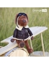 Cookie, catelul aviator din plus, 30cm