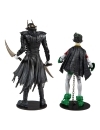 DC Multiverse Set 4 Figurine articulate Batman Who Laughs with The Robins of The Earth 22 (3) 18 cm