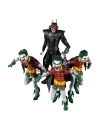 DC Multiverse Set 4 Figurine articulate Batman Who Laughs with The Robins of The Earth 22 (3) 18 cm