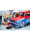 DC Bombshells 1956 Ford F100 cu figurina, macheta auto 1:24