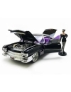 DC Bombshells 1959 Cadillac cu figurina, macheta auto 1:24