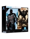 DC Collector Set 2 figurine articulate Omega (Unmasked) & Batman (Bloody)(Gold Label) 18 cm