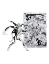 DC Direct Page Punchers Set 4 figurine articulate & Comic Book  Superman Series (Sketch Edition) (Gold Label) 18 cm