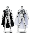 DC Direct Page Punchers Set 4 figurine articulate & Comic Book  Superman Series (Sketch Edition) (Gold Label) 18 cm