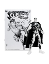 DC Direct Page Punchers Set 4 figurine articulate & Comic Book  Superman Series (Sketch Edition) (Gold Label) 18 cm