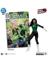 DC Direct Page Punchers Figurina articulata Jessica Cruz (Green Lantern #48) Platinum Edition 18 cm