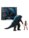 DC Justice League Monsterverse DC Multiverse Set 2 figurine articulate Wonder Woman Vs. Atomic Blast Godzilla 18 cm 