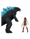 DC Justice League Monsterverse DC Multiverse Set 2 figurine articulate Wonder Woman Vs. Atomic Blast Godzilla 18 cm 