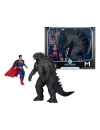 DC Justice League Monsterverse DC Multiverse Set 2 figurine articulate Superman Vs. Godzilla 30 cm