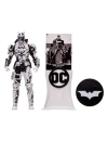 DC Multiverse Figurina articulata Hazmat Suit Batman (Line Art) (Gold Label) 18 cm