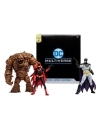 DC Multiverse Set figurine articulate Clayface, Batman & Batwoman (DC Rebirth) (Gold Label) 18 cm