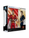 DC Multiverse Set 2 figurine articulate Shazam (Battle Damage) & Freddie Freeman (Gold Label) 18 cm