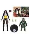 DC Multiverse McFarlane Collector Edition #53 Figurina articulata Zatanna with Detective Chimp 18 cm