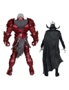 DC Multiverse McFarlane Collector Edition Set 2 figurine articulate Batman who laughs (Knight Armor) & Merciless (Dark Multiverse) 18 cm