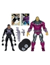 DC Multiverse Megafig Set 2 figurine articulate Mongul vs Superman (Return of Superman) 25 cm