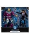 DC Multiverse Megafig Set 2 figurine articulate Mongul vs Superman (Return of Superman) 25 cm