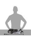 DC Multiverse Vehicle White Knight Batmobile (Gold Label) 18 cm
