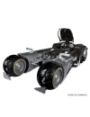 DC Multiverse Vehicle White Knight Batmobile (Gold Label) 18 cm