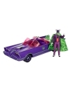 DC Retro Batman 66 Batmobil cu figurina Joker (Gold Label)