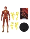 DC The Flash Movie Figurina articulata The Flash (Speed Force Variant) (Gold Label) 18 cm
