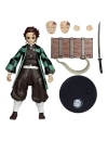 Demon Slayer: Kimetsu no Yaiba Figurina articulata Tanjiro Kamado (with Nezuko Box) (Season 3) 18 cm