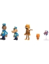 Dog Man set 5 figurine articulate 6cm