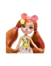Enchantimals Mini Papusa Biloxi Bear si Trail 15 cm