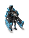 Nightwing (Mega Gear) Figurina articulata 10 cm cu armura transformabila