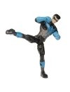 Figurina Nightwing cu costum tech si articulata 10cm cu 3 accesorii surpriza