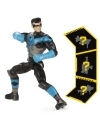 Figurina Nightwing cu costum tech si articulata 10cm cu 3 accesorii surpriza