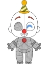 Five Nights at Freddy's Jucarie de plus Ennard Chibi 22 cm
