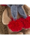 Fluffy, ariciul cu fes rosu, din plus, 20cm