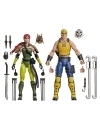 G.I. Joe Classified Series Set 2 figurine articulate #212 Ninja Force Scarlett & T'Jbang 15 cm