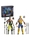 G.I. Joe Classified Series Set 2 figurine articulate #212 Ninja Force Scarlett & T'Jbang 15 cm