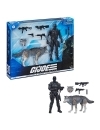 G.I. Joe Classified Series Set 2 figurine articulate Snake Eyes & Timber (Alpha Commandos) 15 cm