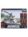 G.I. Joe Classified Series Set Figurina articulata si vehicul #194 Zanya and Dreadnok Chameleon (Swamp Skier) 15 cm
