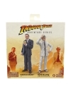 Indiana Jones Adventure Series Set 2 figurine articulates Marcus Brody & René Belloq (Ark Showdown) (Raiders of the Lost Ark) 15 cm